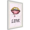 PLAKÁT RTY - LIP GLOSS AND LOVE - LOVE - PLAKÁTY