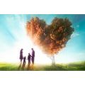 CANVAS PRINT WITH A FAMILY TOUCH - PICTURES LOVE - PICTURES