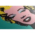 WANDBILD IKONISCHE MARILYN MONROE IM POP-ART-DESIGN - POP-ART-BILDER - BILDER