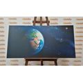 CANVAS PRINT PLANET EARTH - PICTURES OF SPACE AND STARS - PICTURES