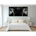 CANVAS PRINT FAITH IN JESUS IN BLACK AND WHITE - BLACK AND WHITE PICTURES - PICTURES