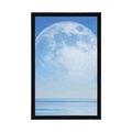 POSTER MOON OVER THE SEA - UNIVERSE AND STARS - POSTERS