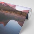 SELF ADHESIVE WALL MURAL SUNSET OVER THE DOLOMITES - SELF-ADHESIVE WALLPAPERS - WALLPAPERS