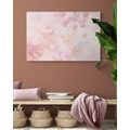 IMPRESSION SUR TOILE FEUILLES AVEC UNE TOUCHE PASTEL - IMPRESSIONS SUR TOILE ARBRES ET FEUILLES - IMPRESSION SUR TOILE