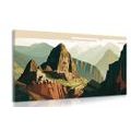 OBRAZ SKVOSTNÉ MACHU PICCHU - OBRAZY HORY - OBRAZY