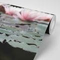 SELF ADHESIVE WALL MURAL LOTUS FLOWER - WALLPAPERS - 🔥 TOTAL SALE 🔥