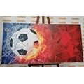 WANDBILD FUSSBALL - ABSTRAKTE BILDER - BILDER