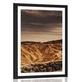 PLAKAT Z PASSE-PARTOUT PARK NARODOWY DEATH VALLEY W AMERYCE - PRZYRODA - PLAKATY