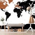 SELF ADHESIVE WALLPAPER MODERN MAP WITH CONTRAST - SELF-ADHESIVE WALLPAPERS - WALLPAPERS