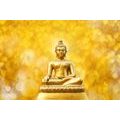 SELBSTKLEBENDE TAPETE GOLDENE BUDDHA-STATUE - SELBSTKLEBENDE TAPETEN - TAPETEN