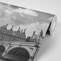 SELF ADHESIVE WALL MURAL LONDON BIG BEN IN BLACK AND WHITE - SELF-ADHESIVE WALLPAPERS - WALLPAPERS