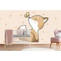 SELF ADHESIVE WALLPAPER CURIOUS FOX - SELF-ADHESIVE WALLPAPERS{% if product.category.pathNames[0] != product.category.name %} - WALLPAPERS{% endif %}