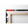 WANDBILD JUGENDLICHE POP-ART - POP-ART-BILDER - BILDER