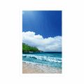 POSTER BEACH ON THE ISLAND OF SEYCHELLES - NATURE - POSTERS