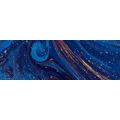 CANVAS PRINT BLUE ABSTRACTION - ABSTRACT PICTURES{% if product.category.pathNames[0] != product.category.name %} - PICTURES{% endif %}