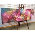 WANDBILD GLITZERNDE ABSTRAKTION - ABSTRAKTE BILDER - BILDER