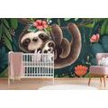 SELF ADHESIVE WALLPAPER CUTE SLOTHS - SELF-ADHESIVE WALLPAPERS - WALLPAPERS