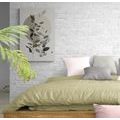 CANVAS PRINT MINIMALIST PLANTS IN BOHO STYLE - PICTURES OF TREES AND LEAVES - PICTURES