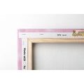 WANDBILD ROSA BLUME - BILDER BLUMEN - BILDER