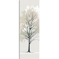 CANVAS PRINT AUTUMN TREE CROWN - PICTURES OF TREES AND LEAVES - PICTURES