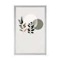 POSTER FRUNZE MINIMALISTE CU FUNDAL BOHO - BOTANICE - POSTERE