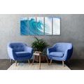 5-PIECE CANVAS PRINT SEA WAVE - PICTURES OF NATURE AND LANDSCAPE - PICTURES