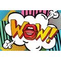 CANVAS PRINT IN POP ART STYLE - WOW! - POP ART PICTURES - PICTURES