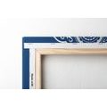 WANDBILD ZARTES ETHNISCHES MANDALA - BILDER MIT FENG SHUI-MOTIVEN - BILDER