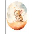 CANVAS PRINT DREAMY MOUSE - DREAMY LITTLE ANIMALS - PICTURES