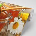 WALL MURAL JAR OF HONEY - WALLPAPERS FOOD AND DRINKS - WALLPAPERS