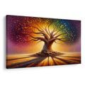 OBRAZ KOUZELNÝ STROM ŽIVOTA V BARVÁCH - OBRAZY STROMY ŽIVOTA - OBRAZY