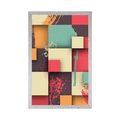 POSTER ABSTRACT TEXTURE - ABSTRACT AND PATTERNED - POSTERS