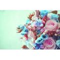 WALL MURAL BOUQUET OF ROSES - WALLPAPERS FLOWERS - WALLPAPERS