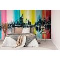 SELF ADHESIVE WALLPAPER OIL PAINTING OF A CITY - SELF-ADHESIVE WALLPAPERS - WALLPAPERS