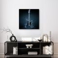 SLIKA GITARA OD VODENIH TONOVA - GLAZBENE SLIKE - SLIKE