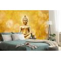 TAPET STATUIE BUDHA DE AUR - TAPET FENG SHUI - TAPETURI