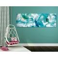 CANVAS PRINT GREEN FEATHERS - STILL LIFE PICTURES{% if product.category.pathNames[0] != product.category.name %} - PICTURES{% endif %}