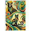 OBRAZ ORNAMENTÁLNÍ KOČKY - PICTURES CATS - PICTURES