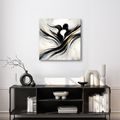 OBRAZ SILUETY V HARMONII - OBRAZY LÁSKA - OBRAZY