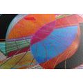 CANVAS PRINT ABSTRACTION IN BRIGHT COLORS - POP ART PICTURES - PICTURES