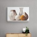 CANVAS PRINT STILL LIFE WITH FRUIT - PICTURES OF VASES - PICTURES