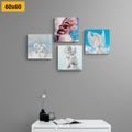 CANVAS PRINT SET HEAVENLY JOY - SET OF PICTURES - PICTURES