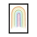 POSTER CURCUBEU PASTELAT MID-CENTURY - MOTIVE DIN ATELIERUL NOSTRU - POSTERE