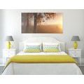 CANVAS PRINT MORNING SUNRISE OVER THE FOREST - PICTURES OF NATURE AND LANDSCAPE - PICTURES