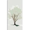 IMPRESSION SUR TOILE ARBRE DANS UN ESPRIT MINIMALISTE - IMPRESSIONS SUR TOILE ARBRES ET FEUILLES - IMPRESSION SUR TOILE