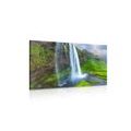 КАРТИНА НА ПЛАТНО – ВОДОПАД В ИСЛАНДИЯ - КАРТИНИ - 🔥 ТОТАЛНА РАЗПРОДАЖБА
