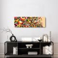 OBRAZ BAREVNÉ OVOCE V POHYBU - PICTURES OF FOOD AND DRINKS - PICTURES
