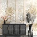 WALLPAPER ABSTRACT FLOWERS ON MARBLE - WALLPAPERS - 🔥 TOTAL SALE 🔥