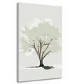 OBRAZ STROM V MINIMALISTICKÉM DUCHU - OBRAZY STROMY A LISTY - OBRAZY