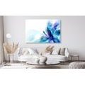 WANDBILD BLUME IM FUTURISTISCHEN STIL - BILDER BLUMEN - BILDER